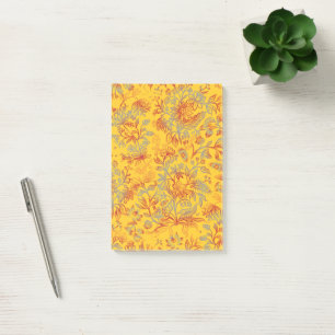 Decorative flowers 16 post-it notes
