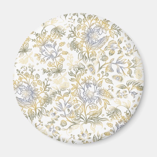 Decorative flowers 17 magnet (Front)