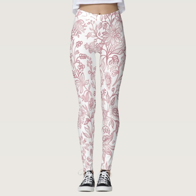 Decorative flowers 19 leggings (Front)