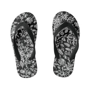 Decorative flowers 21 kid's jandals