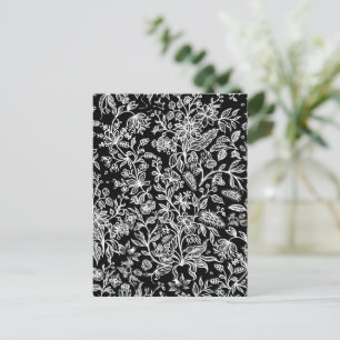 Decorative flowers 21 postcard