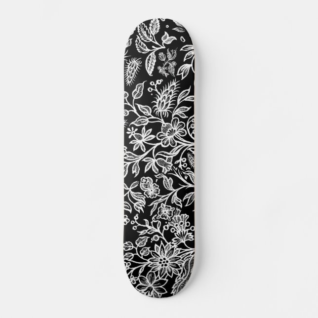 Decorative flowers 21 skateboard (Front)