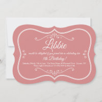 Decorative Frame Invitation