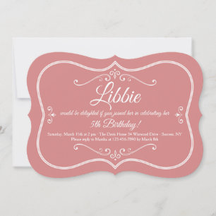 Decorative Frame Invitation