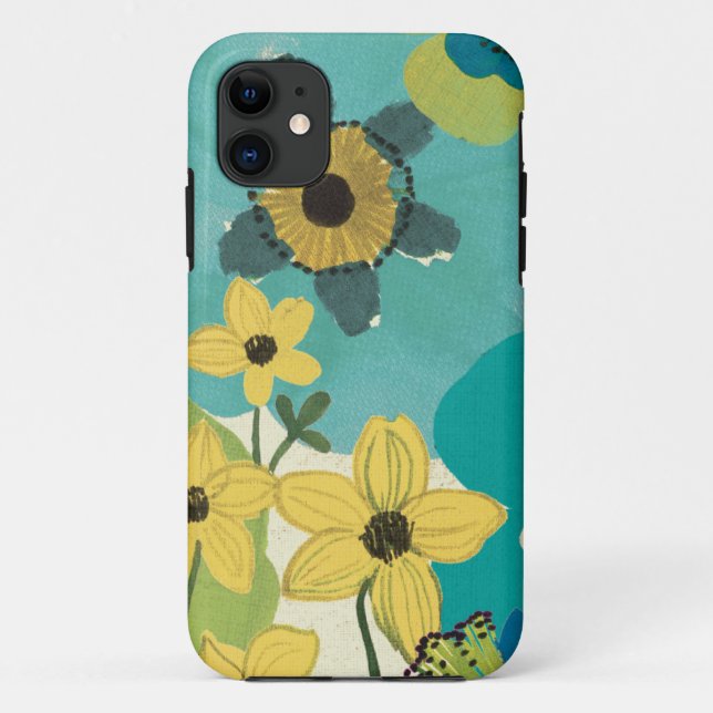 Decorative Garden Flowers Case-Mate iPhone Case (Back)