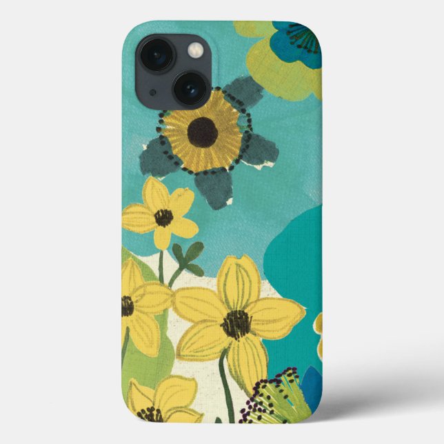 Decorative Garden Flowers Case-Mate iPhone Case (Back)