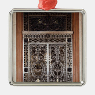 Decorative gates of Galerie d'Apollon in Metal Tree Decoration