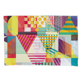 Decorative geometric, abstract seamless pattern. pillowcase