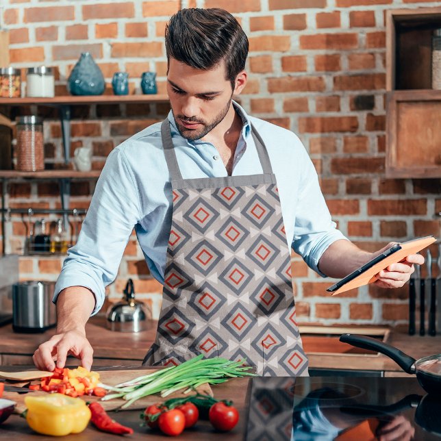 Decorative Geometric Apron (Creator Uploaded)