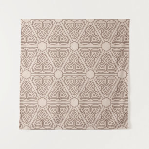 decorative geometric seamless pattern. illustratio tapestry