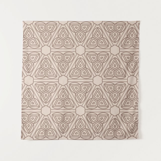 decorative geometric seamless pattern. illustratio tapestry (Front)