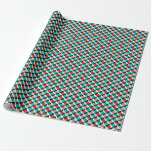 Decorative Geometric: Vintage Artistic Pattern. Wrapping Paper