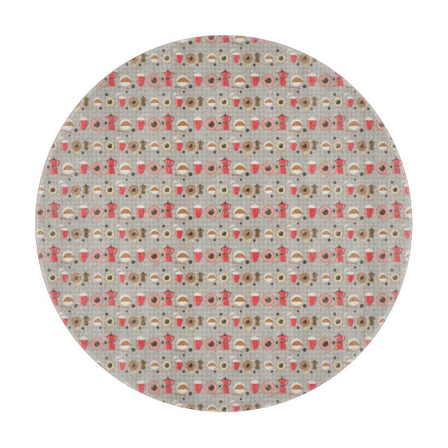 Decorative Glass Cutting Board (Front)