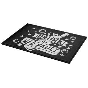 Decorative Glass Cutting Board 15"x11"