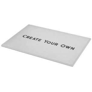 Decorative Glass Cutting Board 15"x11"