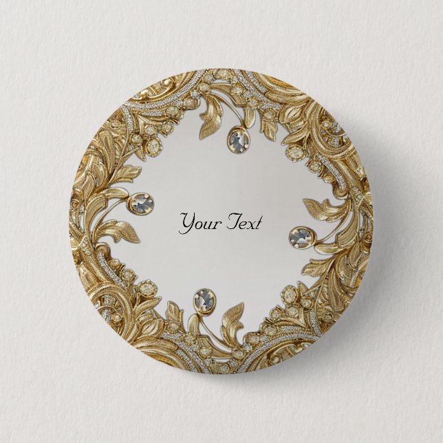 Decorative Gold Button (Front)