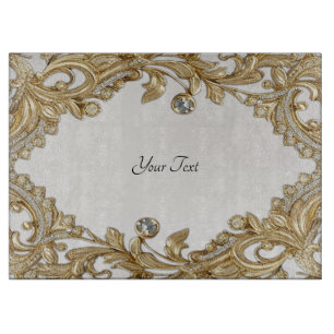 Decorative Gold Cutting Board