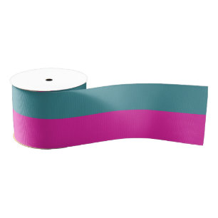  Decorative Half And Half  Grosgrain Ribbon