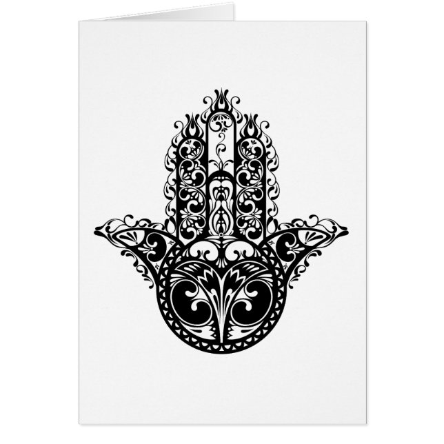 Decorative Hamsa Design (Front)