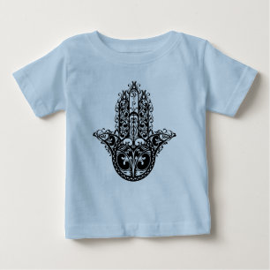 Decorative Hamsa Design Baby T-Shirt