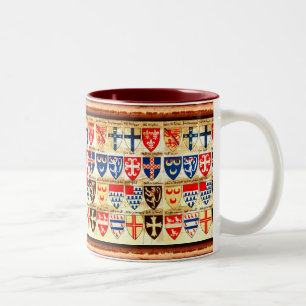 Decorative Heraldry Pattern Mug