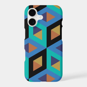 Decorative Hexagons Mosaic Pattern