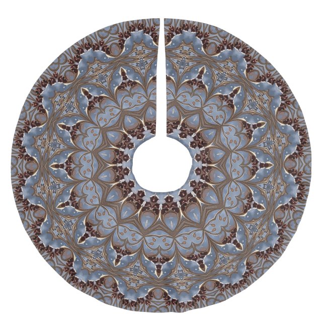 Decorative Holiday Tree Skirt (Front)