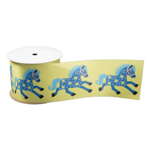 decorative horse satin ribbon