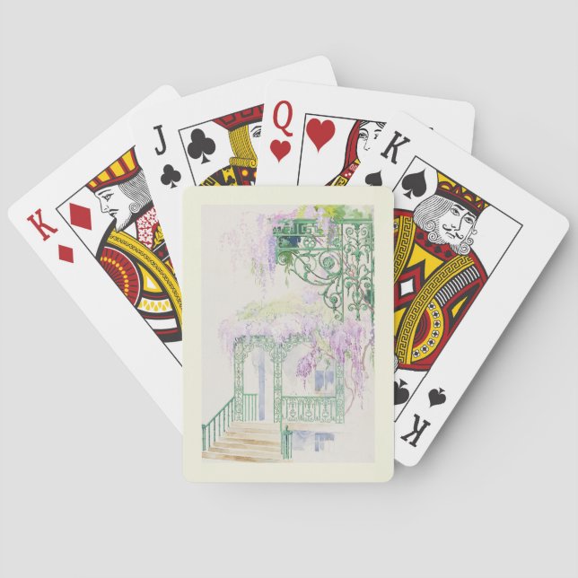Decorative Idyllic Painting Playing Cards (Back)
