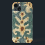 Decorative Ikat Fabric Design by Chariklia Zarris iPhone 13 Case<br><div class="desc">An abstract pattern made by Chariklia Zarris,  it features a design known as ikat. This particular form of weaving utilises resist dyeing,  which keeps the dye from penetrating all of the fabric. This creates interesting patterns on a fabric that look amazing on your wall!</div>