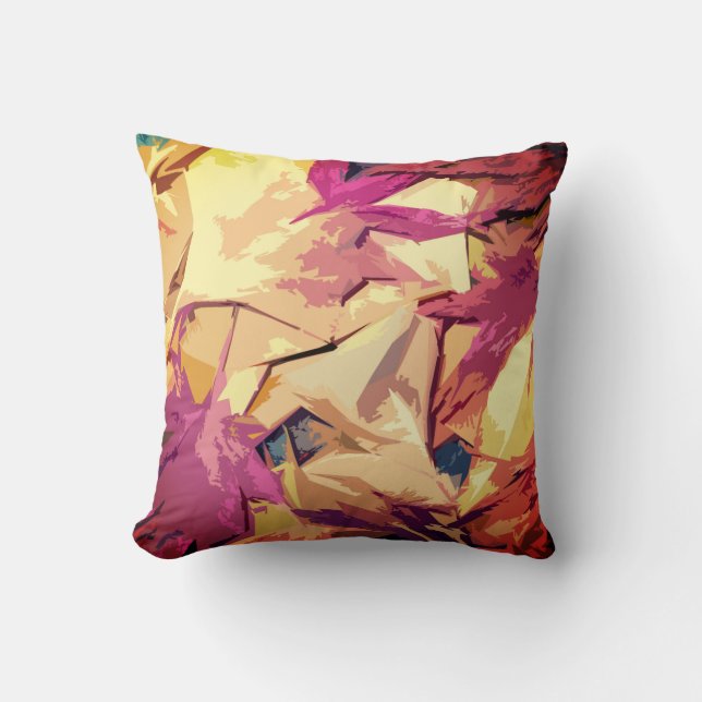 Decorative image of autumn leaves cushion (Front)