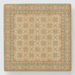 Decorative Italian Mosaic Tiles by Vision Studio Stone Coaster