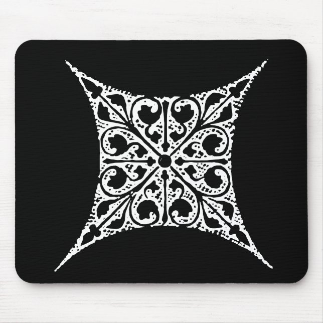Decorative lace mouse pad (Front)