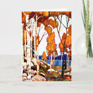 Decorative Landscape by Tom Thomson Card