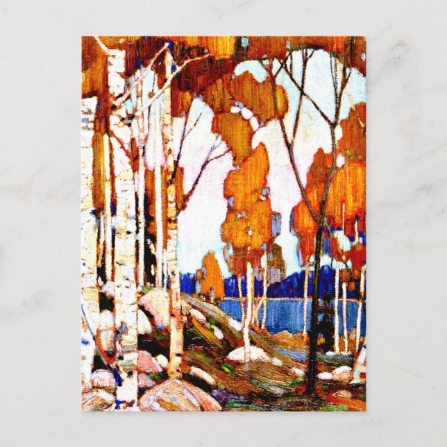 Decorative Landscape by Tom Thomson Postcard (Front)