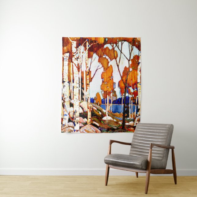 Decorative Landscape by Tom Thomson Tapestry (In Situ)