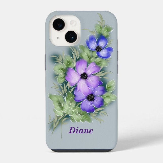 Decorative Lilac  iPhone Case (Back)