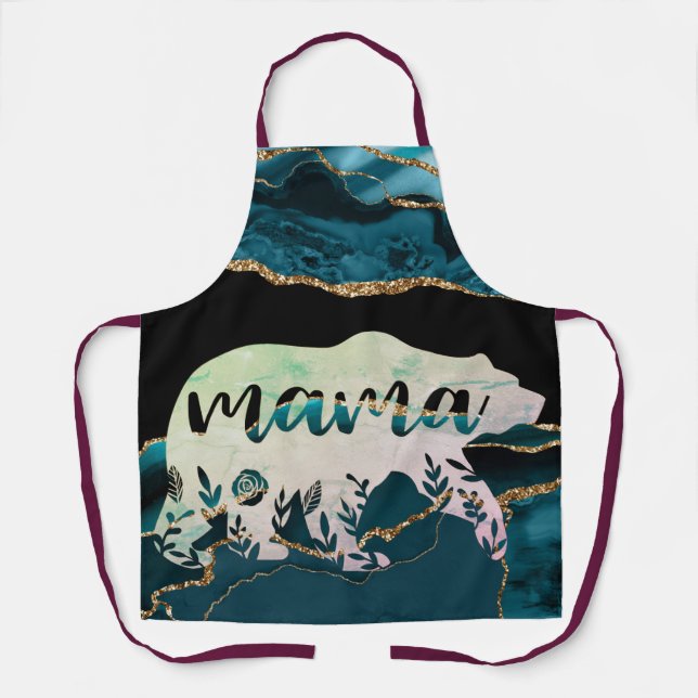Decorative Mama Bear Apron (Front)
