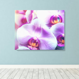 Decorative Modern Stylish Orchids Canvas Print