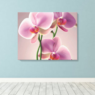 Decorative Modern Stylish Orchids Canvas Print