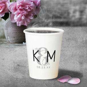 Decorative Modern Wedding ID887 Paper Cups