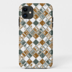 Decorative Mosaic Tiles Pattern #2 iPhone 11 Case