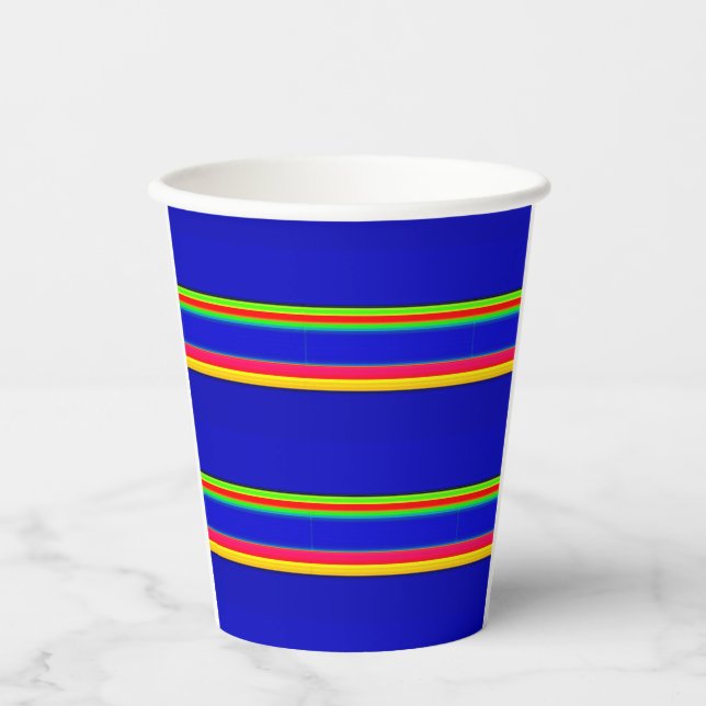 decorative motif paper cups (Front)