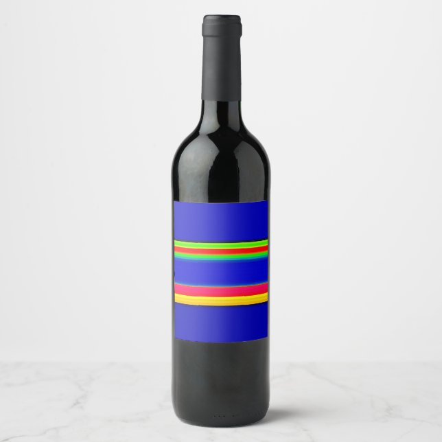 decorative motif wine label (Front)