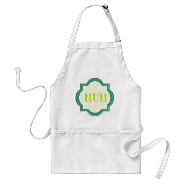 Decorative Mum Standard Apron (Front)