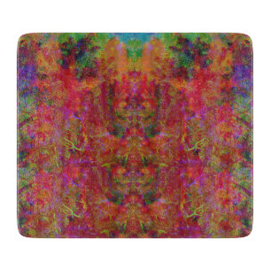 Decorative Mystic Colourful Pink Theme Cutting Board