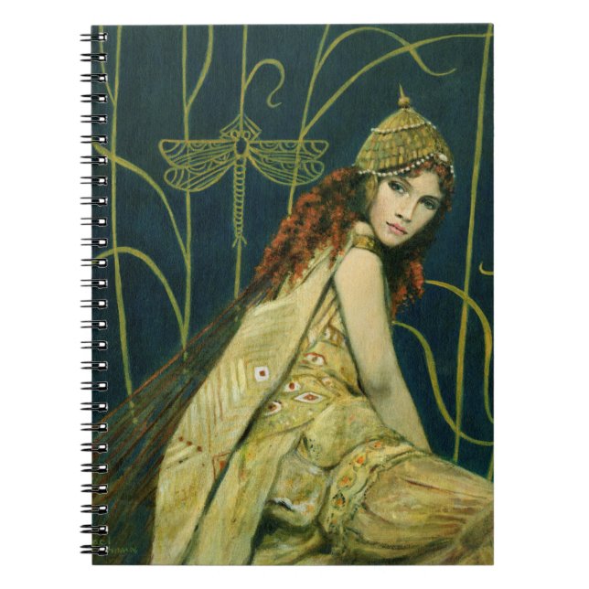 Decorative Nymph Note Book (Front)