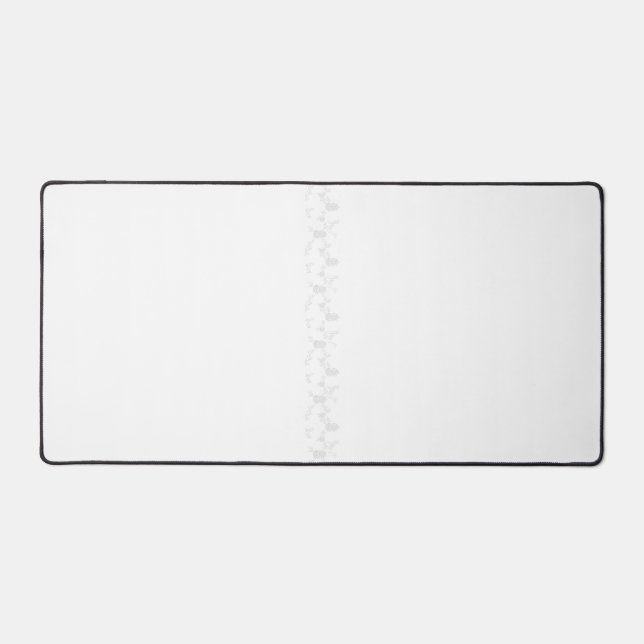 Decorative, Pale Grey Desk Mat (Front)