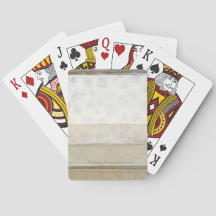 Decorative Panel Painting in Neutral Colours Playing Cards