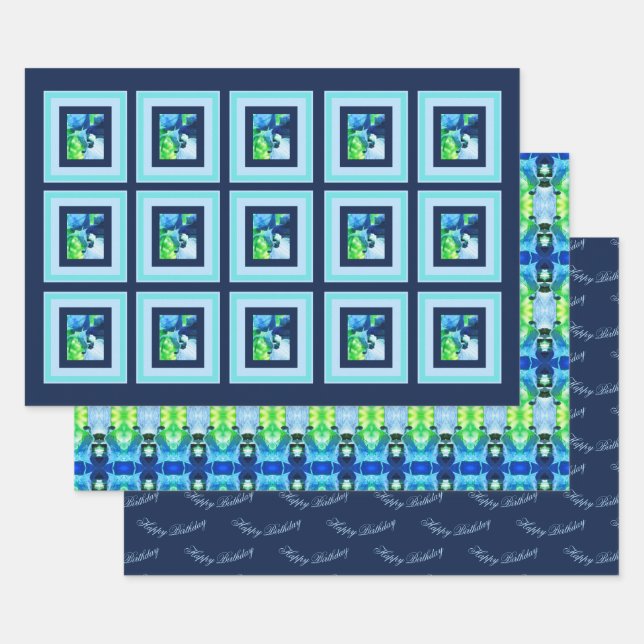 Decorative Paper Gift Wrapping Paper Sheets (Set)